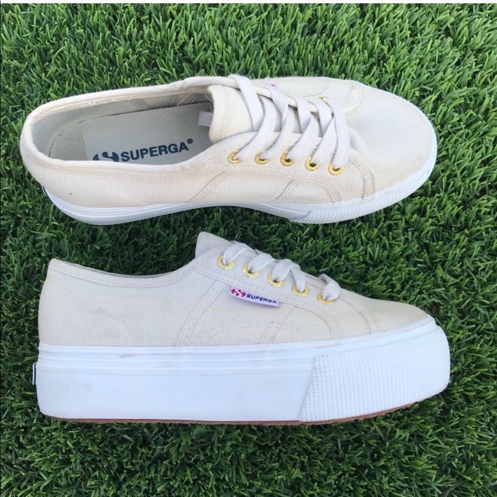 Superga Platform Sneakers 👟👑